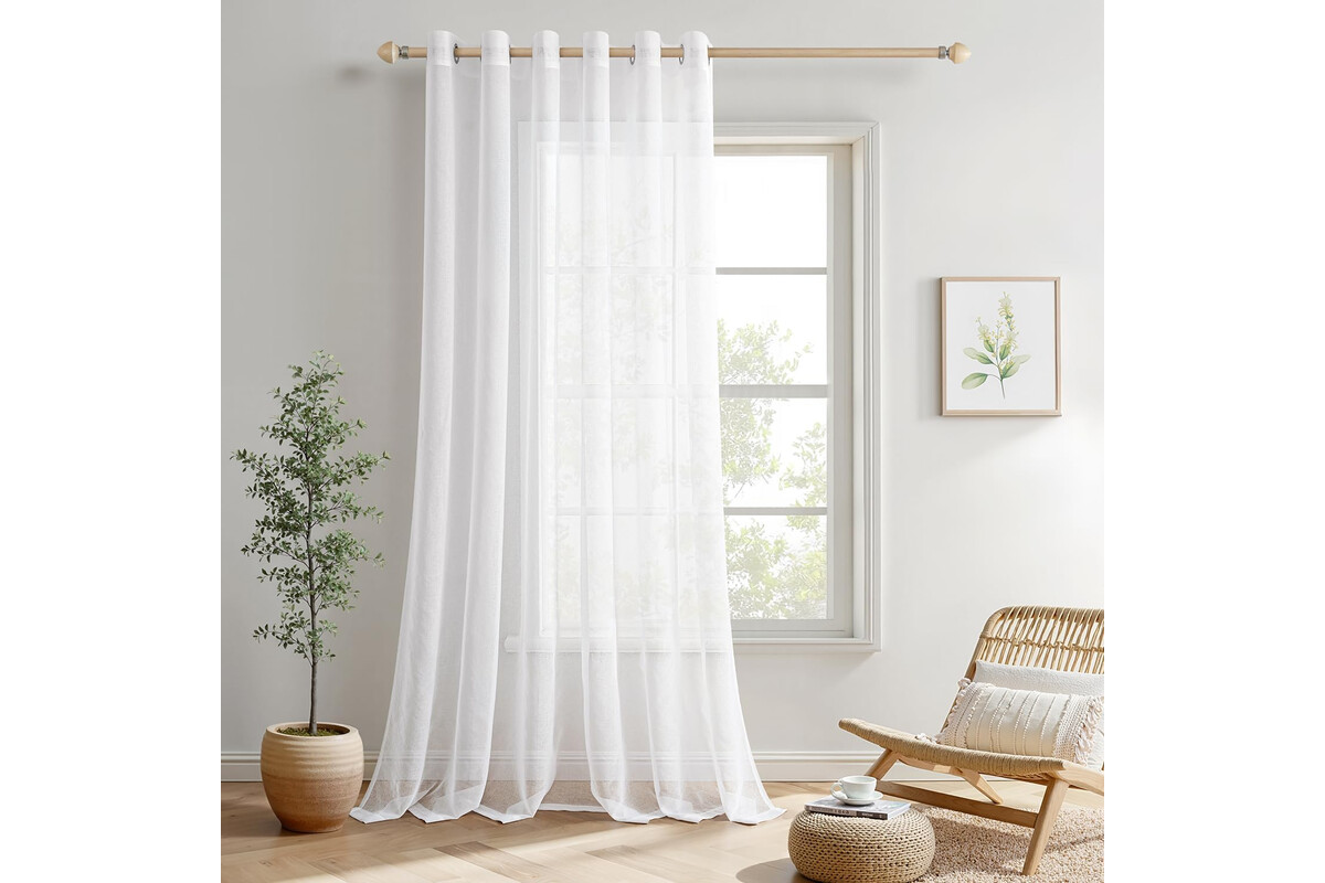 Rinnova il tuo salotto con eleganza: tende voile miulee a soli 1 pannello maxi formato, qualità e risparmio in un solo acquisto