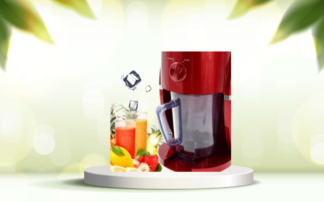 Scopri il tritaghiaccio elettrico in acciaio inox per cocktail perfetti a casa tua