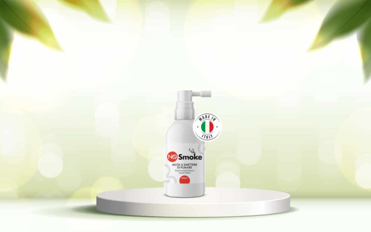 NoSmoke: scopri come smettere di fumare in modo naturale e veloce con lo spray innovativo
